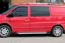 Mercedes Vito W638 1996–2003 Allmond Grey sivuportaat (2 kpl, alumiini) kuva 5
