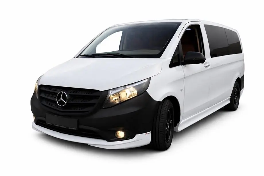 Mercedes Vito/V-class W447 2014– Tuning etupuskurin lip-spoileri (maalattava) Image