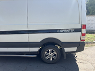 Mercedes Sprinter W906 2006–2018 Leveät lokasuojan kaarilevikkeet (4 kpl, mustat) kuva 17
