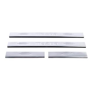 Kynnyslistat Carmos (4 kpl, ruostumaton teräs) V-1 Mazda 6 2003–2008 kuva 2