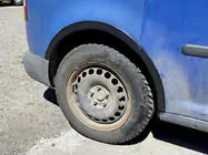 Volkswagen Caddy 2004–2010 Lokasuojan kaarilistat (mattamusta) kuva 6