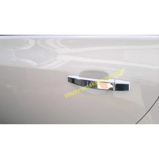 Kapeat ovenkahvan kromikuoret (4 kpl, ruostumaton teräs, Omsa) Opel Astra J 2009–2015 kuva 2