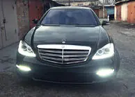 Mercedes S-class W221 2005–2013 AMG jäähdyttimen säleikkö (2009-2013) kuva 5