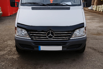 Mercedes Sprinter W901/902/903/904/905 1995–2006 Jäähdyttimen säleikön reunalistat (2000-2002, 7-osainen, ruostumaton teräs) kuva 1