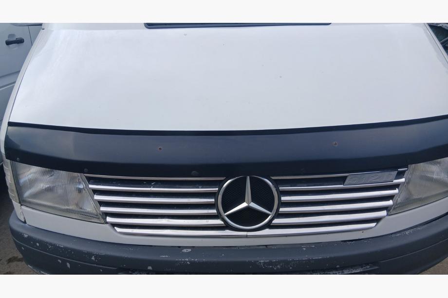 Mercedes Sprinter W901/902/903/904/905 1995–2006 Jäähdyttimen säleikön kromilistat (1995-2000, 12 osaa, ruostumatonta terästä) Image