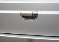 Mercedes Vito W639 2004–2014 Takaovenkahvan suojus (ruostumaton teräs) kuva 1