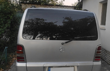 Mercedes Vito W638 1996–2003 Takavalojen kromilistat (2 kpl, ruostumaton teräs) kuva 3