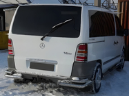 Mercedes Vito W638 1996–2003 Takavalojen kromilistat (2 kpl, ruostumaton teräs) kuva 1