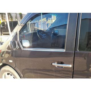 Ikkunalasin reunalista (2 kpl, ruostumaton teräs) Mercedes Vito W638 1996–2003 kuva 2