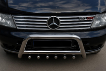 Mercedes Vito W638 1996–2003 Säleikön listat (10-osainen, ruostumaton teräs) OmsaLine – italialainen ruostumaton teräs kuva 1