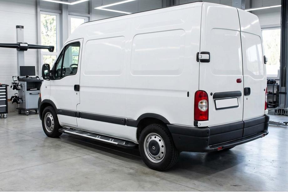Nissan Interstar 2002–2010 Sunrise sivuportaat (2 kpl, alumiini) Image