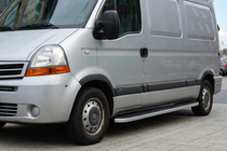 Nissan Interstar 2002–2010 Tayga sivuastinlaudat (2 kpl, alumiini) kuva 1