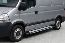 Nissan Interstar 2002–2010 Rainbow sivuportaat (2 kpl, alumiini) kuva 1