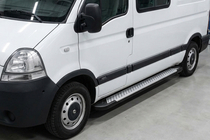 Nissan Interstar 2002–2010 Allmond sivuportaat (2 kpl, alumiini) kuva 1