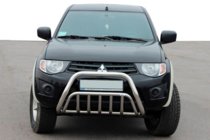 Mitsubishi L200 2006–2015 Puskurirauta (ruostumaton teräs) kuva 1