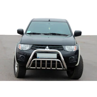 Puskurirauta (ruostumaton teräs) Mitsubishi L200 2006–2015 kuva 1