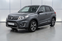 Suzuki Vitara 2015– Maydos V1 sivuportaat (2 kpl, alumiini ↗ ruostumaton teräs) kuva 1