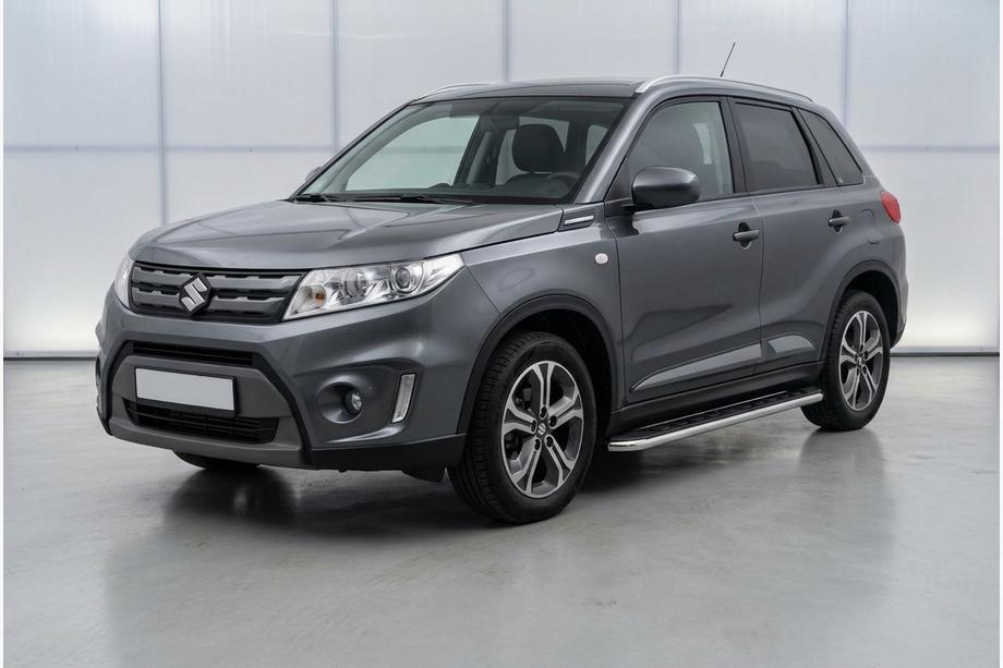 Suzuki Vitara 2015– Maydos V1 sivuportaat (2 kpl, alumiini ↗ ruostumaton teräs) Image