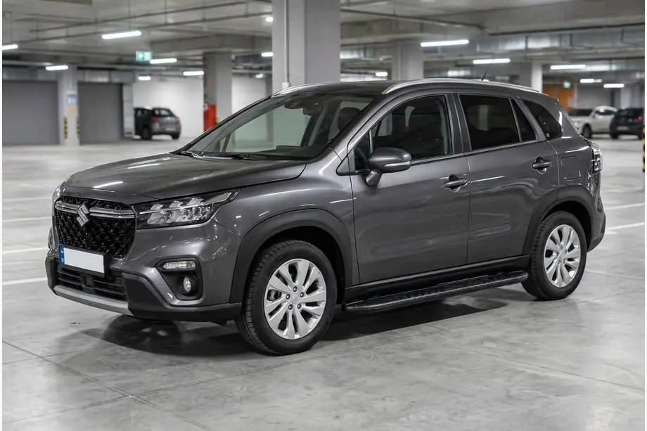 Suzuki Vitara 2015– Sivuporrast Bosphorus Black (2 kpl, alumiini) Image