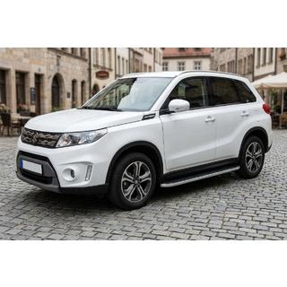 Sivuportaat Tayga Grey (2 kpl, alumiini) Suzuki Vitara 2015– kuva 1