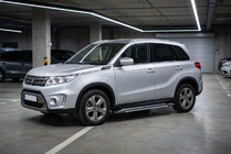 Suzuki Vitara 2015– Rainbow sivuportaat (2 kpl, alumiini) kuva 1