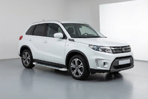 Suzuki Vitara 2015– Sivuastinlaudat Allmond White (2 kpl, alumiini) kuva 1
