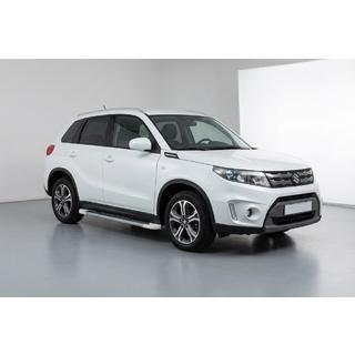 Sivuastinlaudat Allmond White (2 kpl, alumiini) Suzuki Vitara 2015– kuva 1