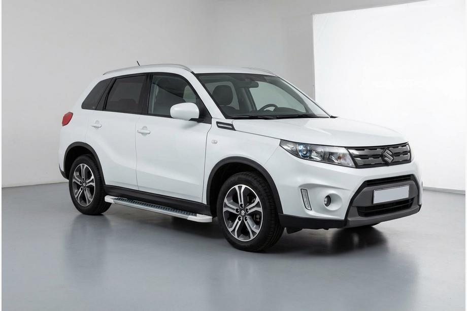 Suzuki Vitara 2015– Sivuastinlaudat Allmond White (2 kpl, alumiini) Image
