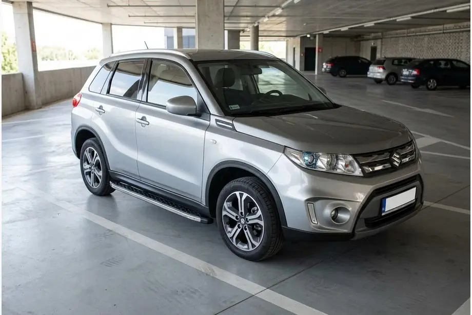 Suzuki Vitara 2015– BlackLine-sivuporrast (2 kpl, alumiini) Image