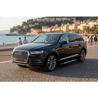 Sunrise sivuportaat (2 kpl, alumiini) Audi Q7 2015–2026 kuva 1