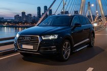 Audi Q7 2015–2026 Line-astinlaudat (2 kpl, alumiini) kuva 1