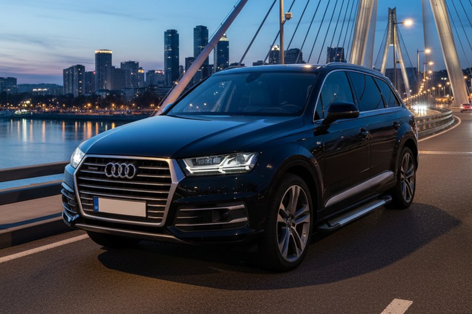 Audi Q7 2015–2026 Line-astinlaudat (2 kpl, alumiini) Image