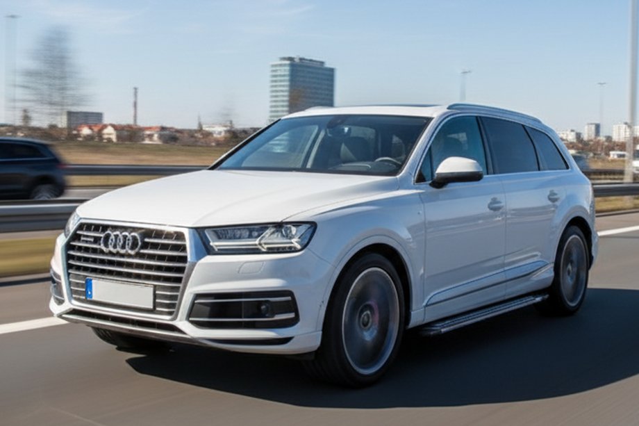 Audi Q7 2015–2026 Rainbow sivuportaat (2 kpl, alumiini) Image