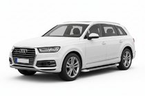 Audi Q7 2015–2026 Sivuastinlaudat Allmond White (2 kpl, alumiini) kuva 1