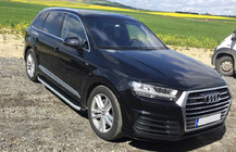 Audi Q7 2015–2026 Sivuporraslaudat Fullmond (2 kpl, alumiini) kuva 1