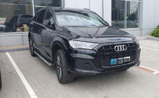 Audi Q7 2015–2026 BlackLine-sivuporrast (2 kpl, alumiini) kuva 4
