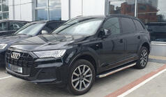 Audi Q7 2015–2026 BlackLine-sivuporrast (2 kpl, alumiini) kuva 1