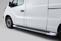Opel Vivaro 2015–2019 Allmond White -sivukynnykset (2 kpl, alumiini) kuva 1