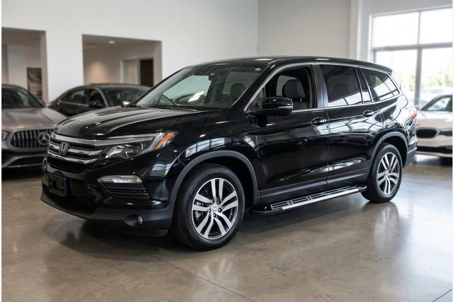 Honda Pilot 2015–2022 Sunrise sivuportaat (2 kpl, alumiini) Kuva 1