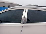 Nissan Qashqai 2007–2010 Kromiset ovipilarisuojat (4 kpl, ruostumaton teräs) Carmos - turkkilainen teräs kuva 3