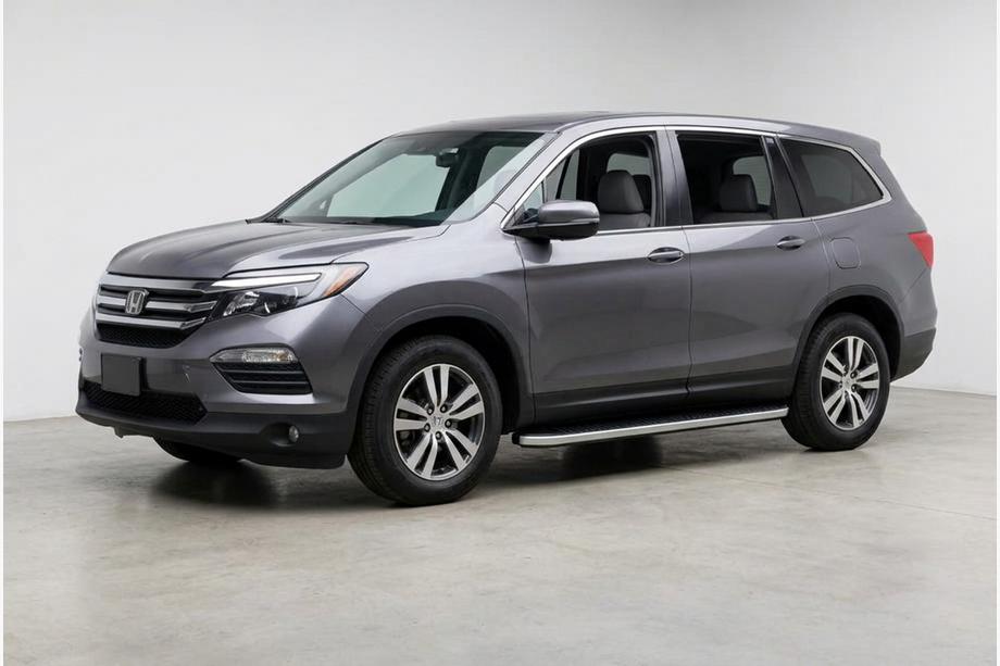 Honda Pilot 2015–2022 Sivuportaat Tayga Grey (2 kpl, alumiini) Image