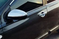Nissan Qashqai 2007–2010 Sivupeilien kromisuojat (2 kpl, ruostumaton teräs) kuva 4