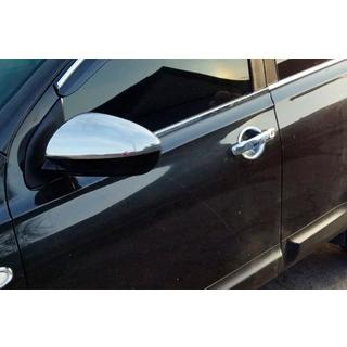 Sivupeilien kromisuojat (2 kpl, ruostumaton teräs) Nissan Qashqai 2007–2010 kuva 4