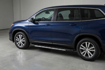Honda Pilot 2015–2022 Bosphorus Grey sivuaskelmat (2 kpl, alumiini) kuva 1