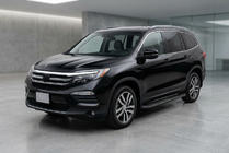 Honda Pilot 2015–2022 Sivukynnykset Tayga Black (2 kpl, alumiini) kuva 1