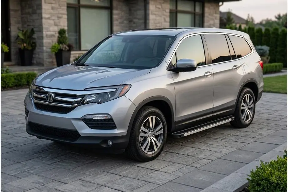 Honda Pilot 2015–2022 Maya sivuastinlaudat (2 kpl, alumiini) Image