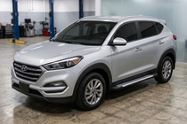 Hyundai Tucson TL 2016–2021 Line-astinlaudat (2 kpl, alumiini) kuva 1