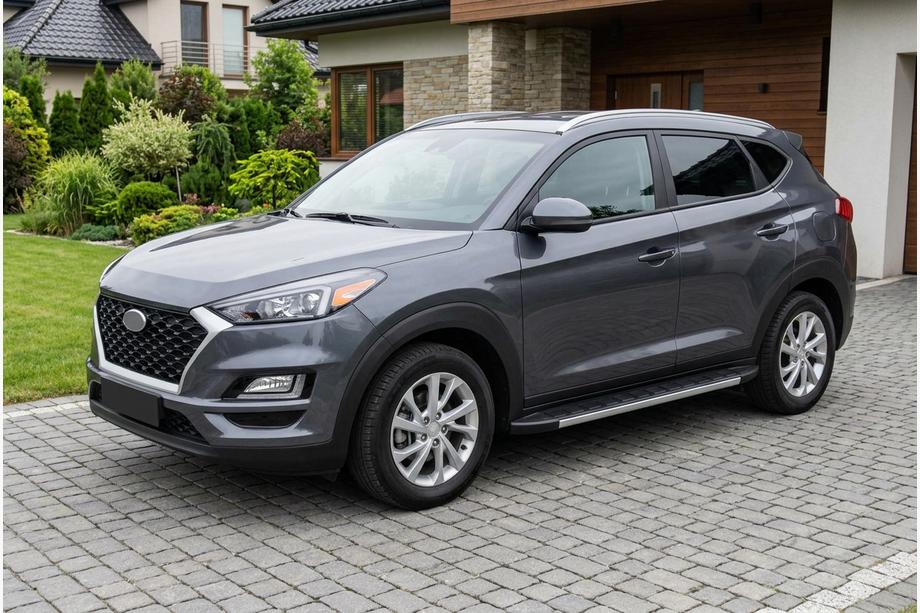Hyundai Tucson TL 2016–2021 Duru sivuportaat (2 kpl, alumiini) Image
