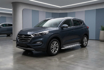 Hyundai Tucson TL 2016–2021 Maydos V2 sivuastinlaudat (2 kpl, alumiini / ruostumaton teräs) kuva 1