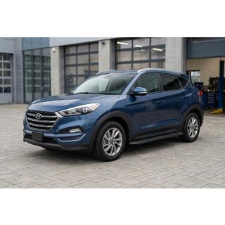 Sivukynnykset Tayga Black (2 kpl, alumiini) Hyundai Tucson TL 2016–2021 kuva 1